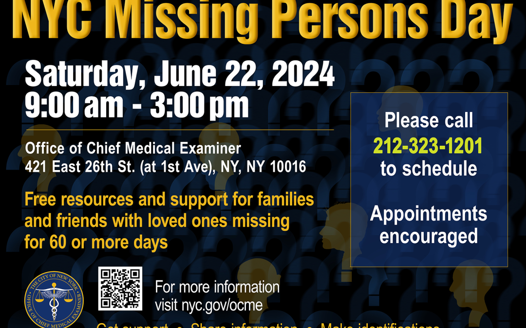 NYC Missing Persons Day