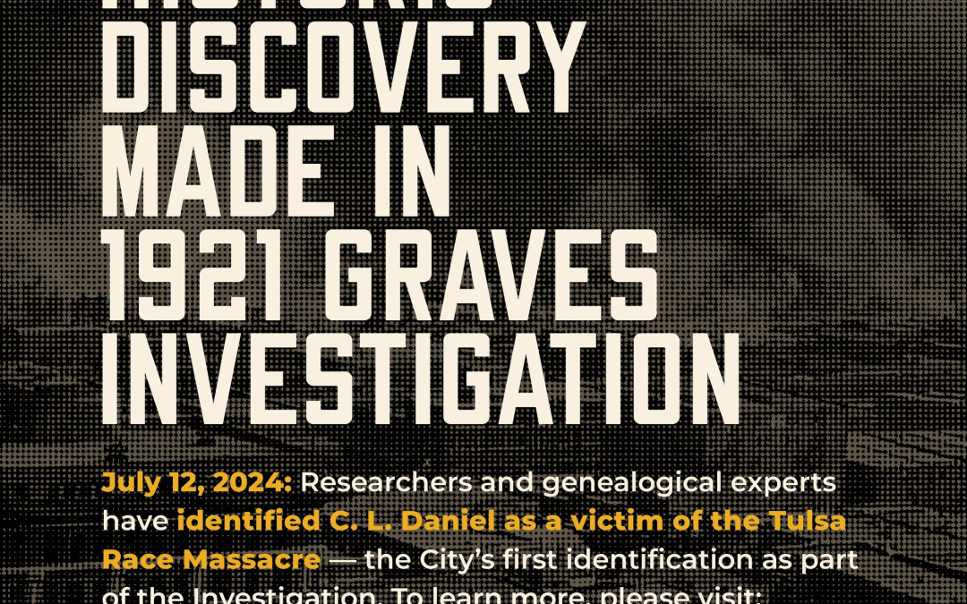 First ID Announced of Tulsa Race Massacre Victim